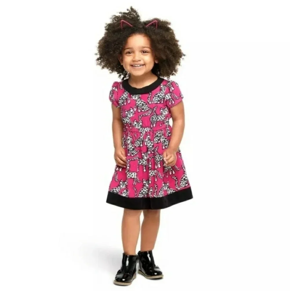 NWT Gymboree Toddler Girl Leopard Cat Dress 2T